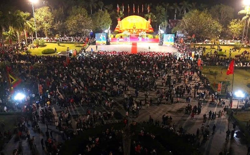 The Trang Trinh Temple Festival in 2024 in Hai Phong attracts more than 50,000 visitors. Photo: Monument Management Board