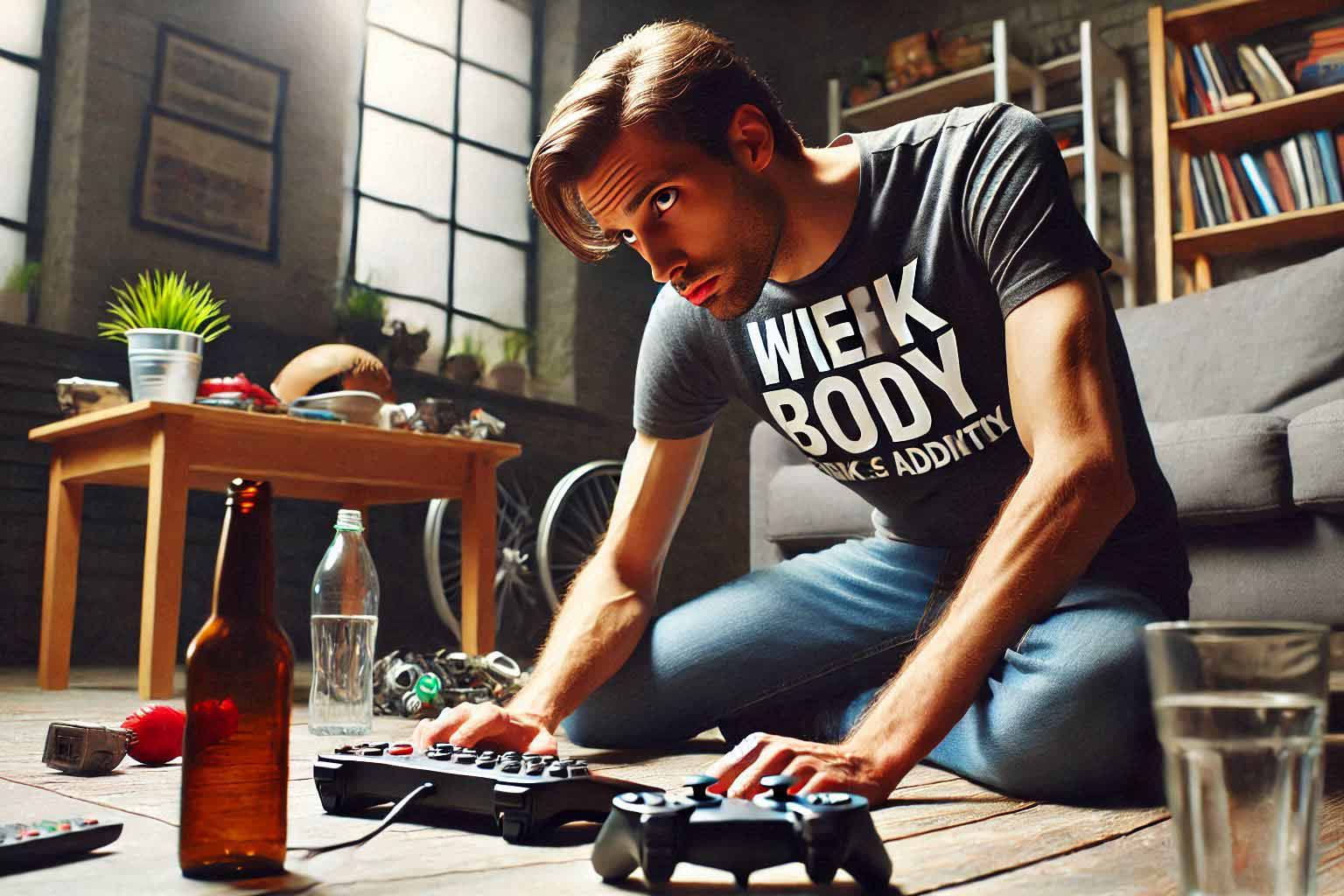 Gaming addiction can have serious consequences. Photo - AI: Ngoc Thuy