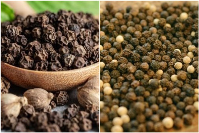 Garlic, turmeric, ginger, cinnamon, and black pepper are five familiar spices with many health benefits, especially in reducing blood fat. Graphic photo: Thanh Thanh