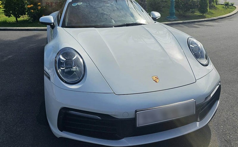 Porsche 911 992 in Ho Chi Minh City is still very new after 5 years of use. Photo: Supercar In VietNam