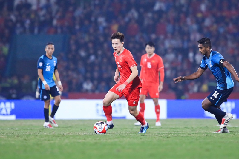 Vietnam team continues to choose Viet Tri stadium as home field in the 2024 ASEAN Cup final. Photo: Minh Dan