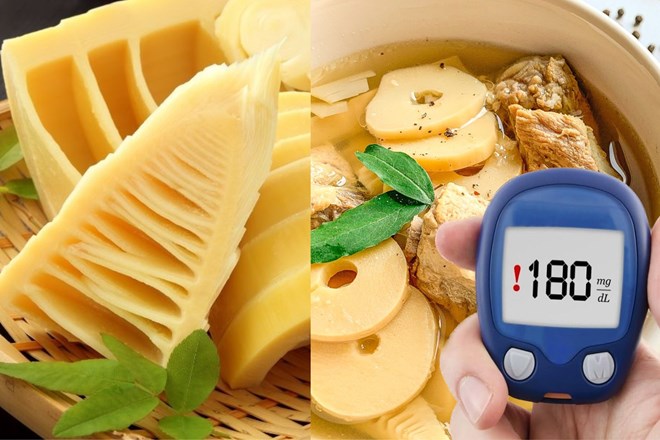 Adding bamboo shoots to your diet can help control blood sugar levels. Graphics: Phuong Anh