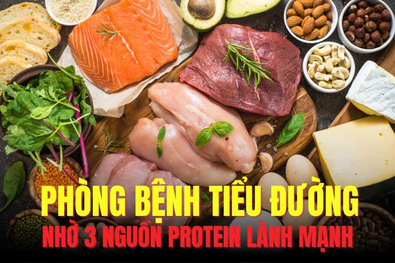 3 healthy protein sources to help prevent diabetes. Graphics: Hai Ly