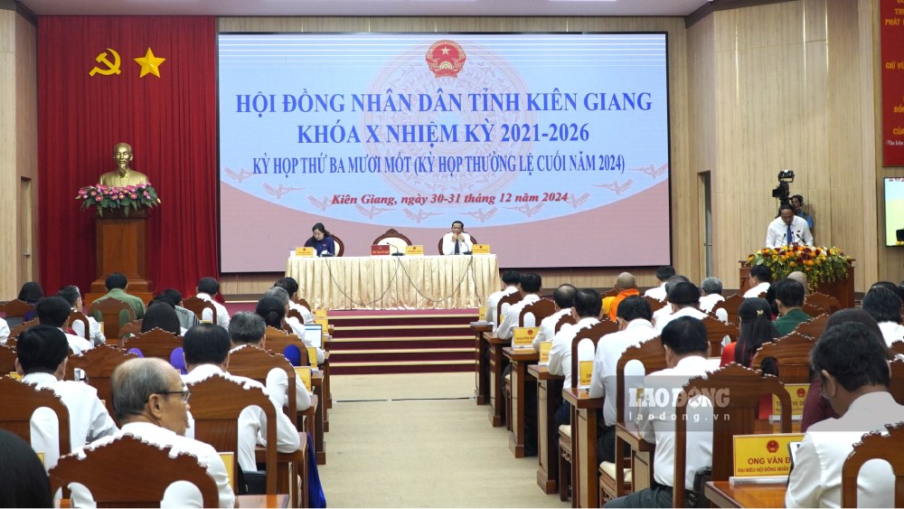 Voters of Binh Giang commune, Hon Dat district, have requested Kien Giang Electricity to bring national grid power to two residential areas. Photo: Nguyen Anh