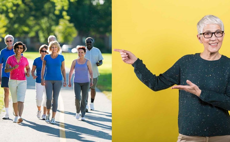 People over 70 years old should maintain a healthy lifestyle to keep their bones healthy and prolong their life. Graphics: Ha May