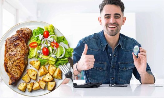 Người đường huyết cao nên ăn tối đúng cách. Đồ họa: Hạ Mây