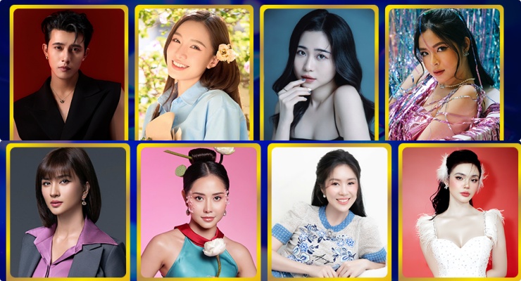 Some artists nominated for Green Star. Photo: Organizing Committee.