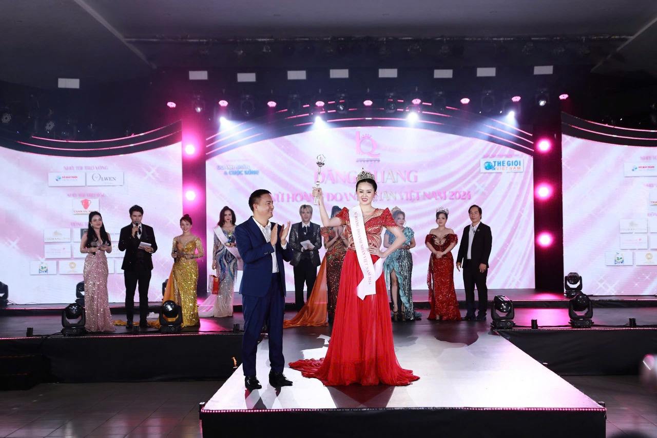 Anh Thu is the Queen of Vietnamese Entrepreneurs. Photo: Organizing Committee.