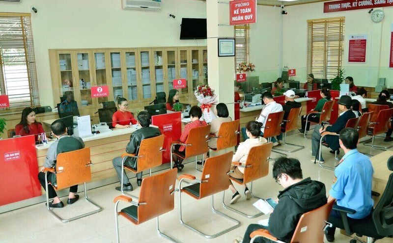 Agribank increased deposit interest rates in December 2024, reaching a maximum of 4.8%/year. Photo: Agribank.