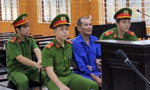 Tòa án nhân dân tỉnh Quảng Ngãi xét thấy cần loại bỏ vĩnh viễn bị cáo khỏi xã hội và tuyên tử hình đối với Lê Đình Thuyết. Ảnh: Viên Nguyễn