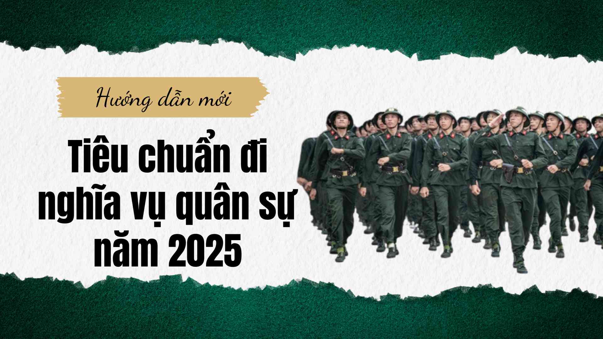 New military service standards will apply from 2025. Photo: Thanh Binh.