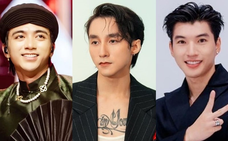 Soobin, Son Tung and HIEUTHUHAI. Photo: Producer