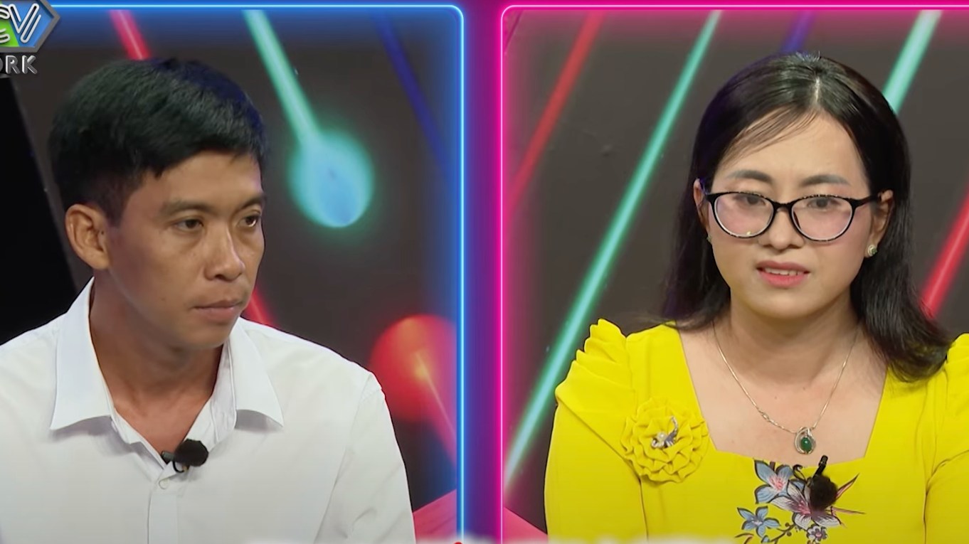 Couple at "You want to date". Photo: Producer.