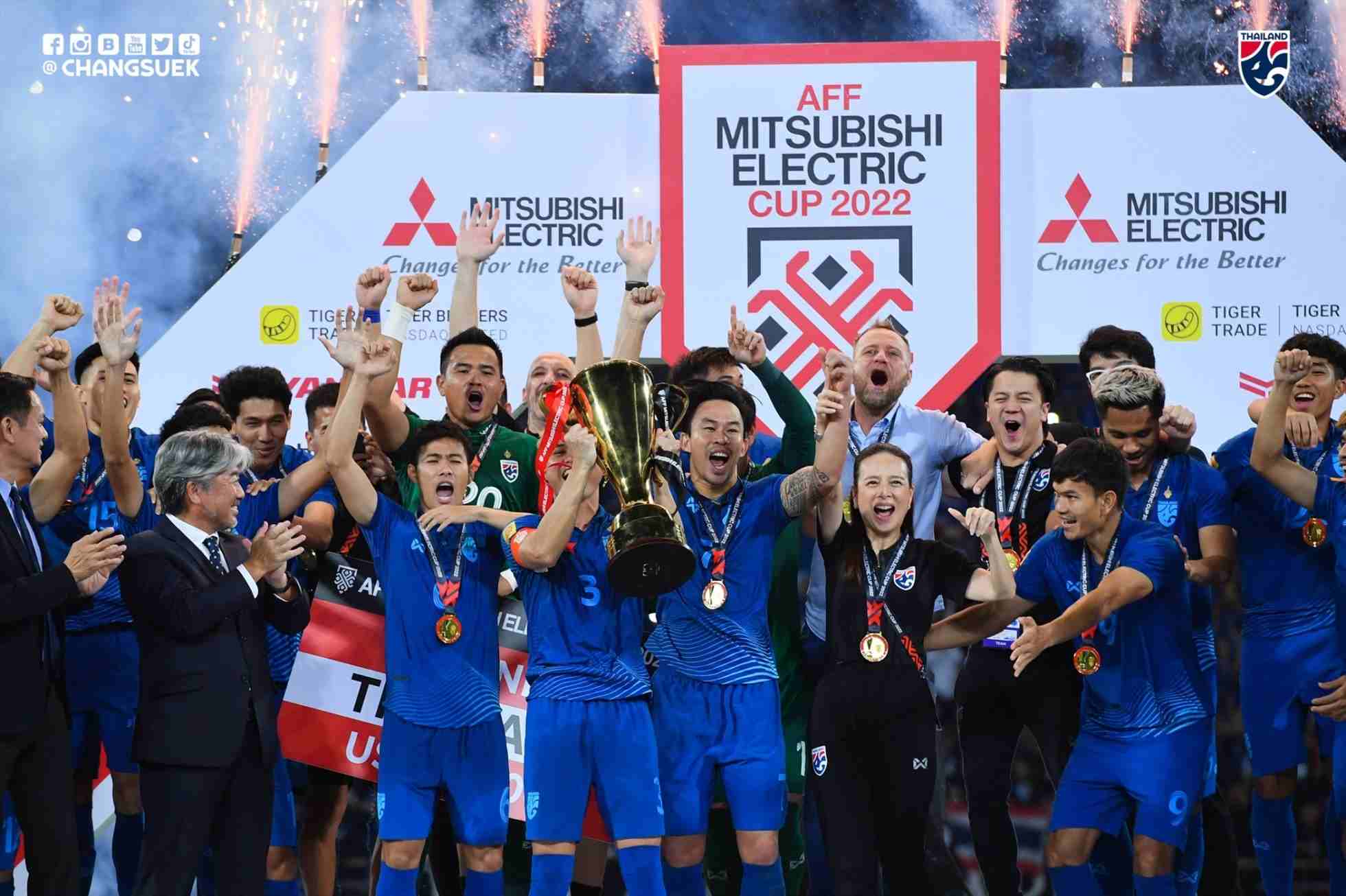 Thailand is the number 1 candidate for the 2024 AFF Cup championship. Photo: FAT