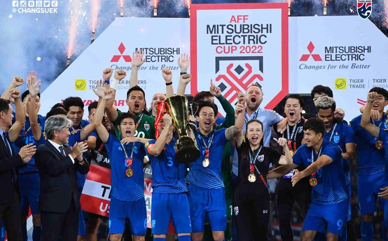 Thailand is the number 1 candidate for the 2024 AFF Cup championship. Photo: FAT