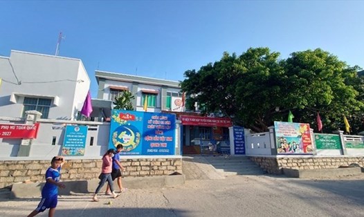 Cuộc sống hằng ngày của người dân trên đảo Bình Ba Ảnh: Hữu Long