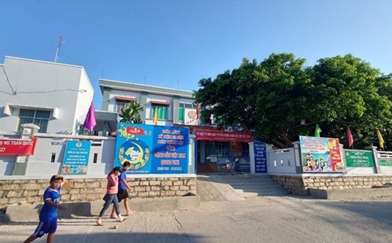 Daily life of people on Binh Ba Island Photo: Huu Long