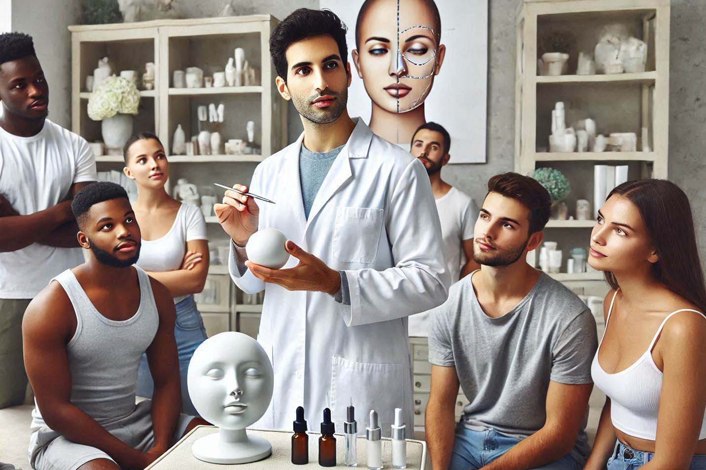 Non-surgical rhinoplasty is a minimally invasive and temporary solution to nasal defects. Photo - AI: Ngoc Thuy