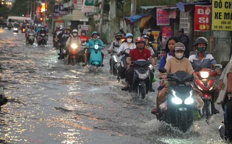 The South will have heavy rain in the coming days. Illustration photo: Nguyen Chan