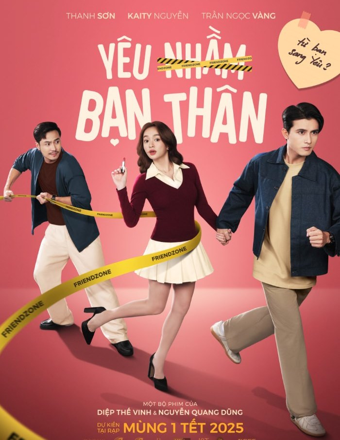 Poster “Yeu nham ban than“. Anh: Nha san xuat