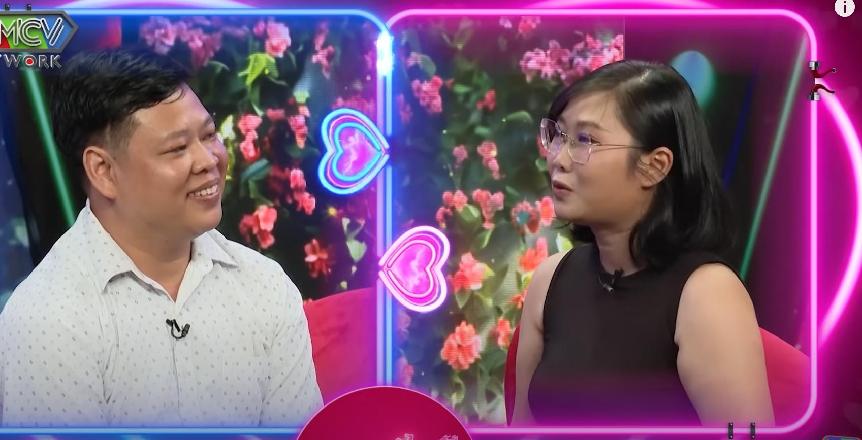 Couple at "You want to date". Photo: Producer.