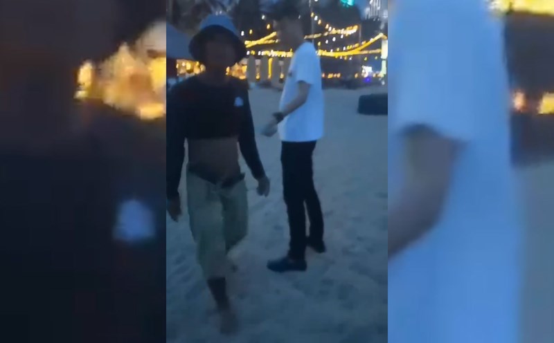 Some people monopolize Nha Trang beach and then charge tourists. Photo: Huu Long