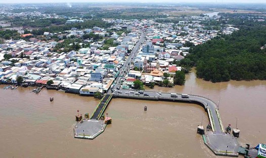 Đồng Nai thống nhất với phương án điều chỉnh hướng tuyến dự án cầu Cát Lái bắc qua sông Đồng Nai nối TP Thủ Đức, TPHCM. Ảnh: HAC