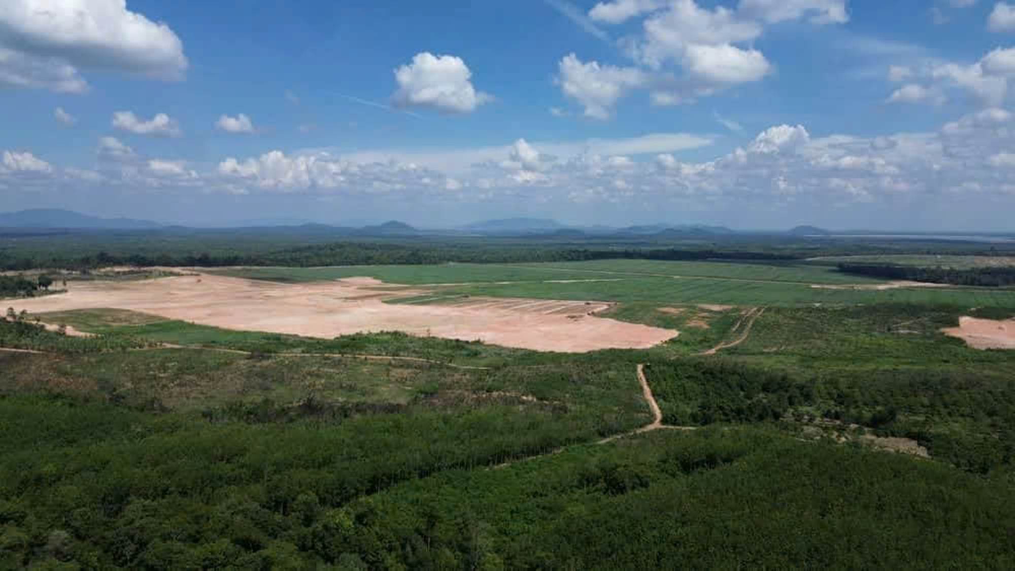 Some agricultural and forestry land areas in Ea Sup district, Dak Lak province have not been exploited effectively. Photo: Bao Trung