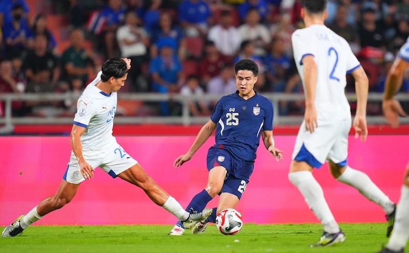 Thailand won 3-1 against the Philippines in the second leg of the ASEAN Cup 2024 semi-final. Photo: Changsuek