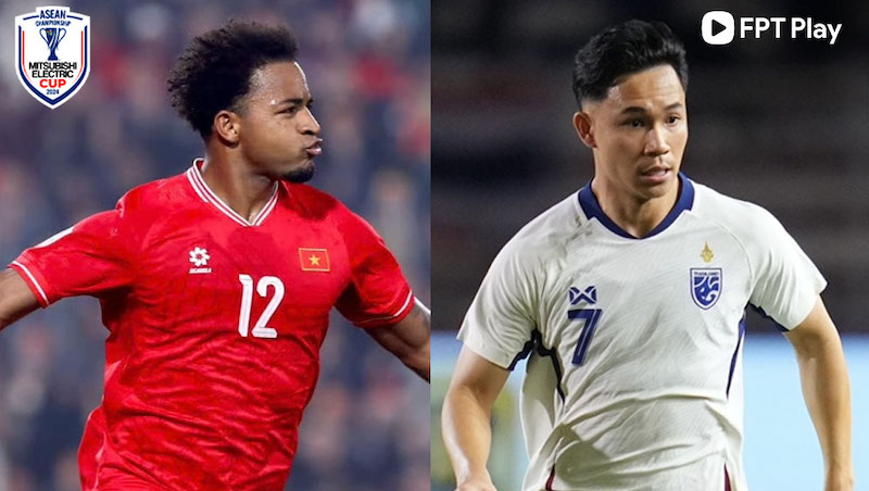 Vietnam team meets Thailand in the final of ASEAN Cup 2024. Photo: FPT Play