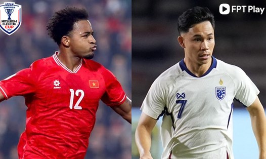 Tuyển Việt Nam gặp Thái Lan tại chung kết ASEAN Cup 2024. Ảnh: FPT Play
