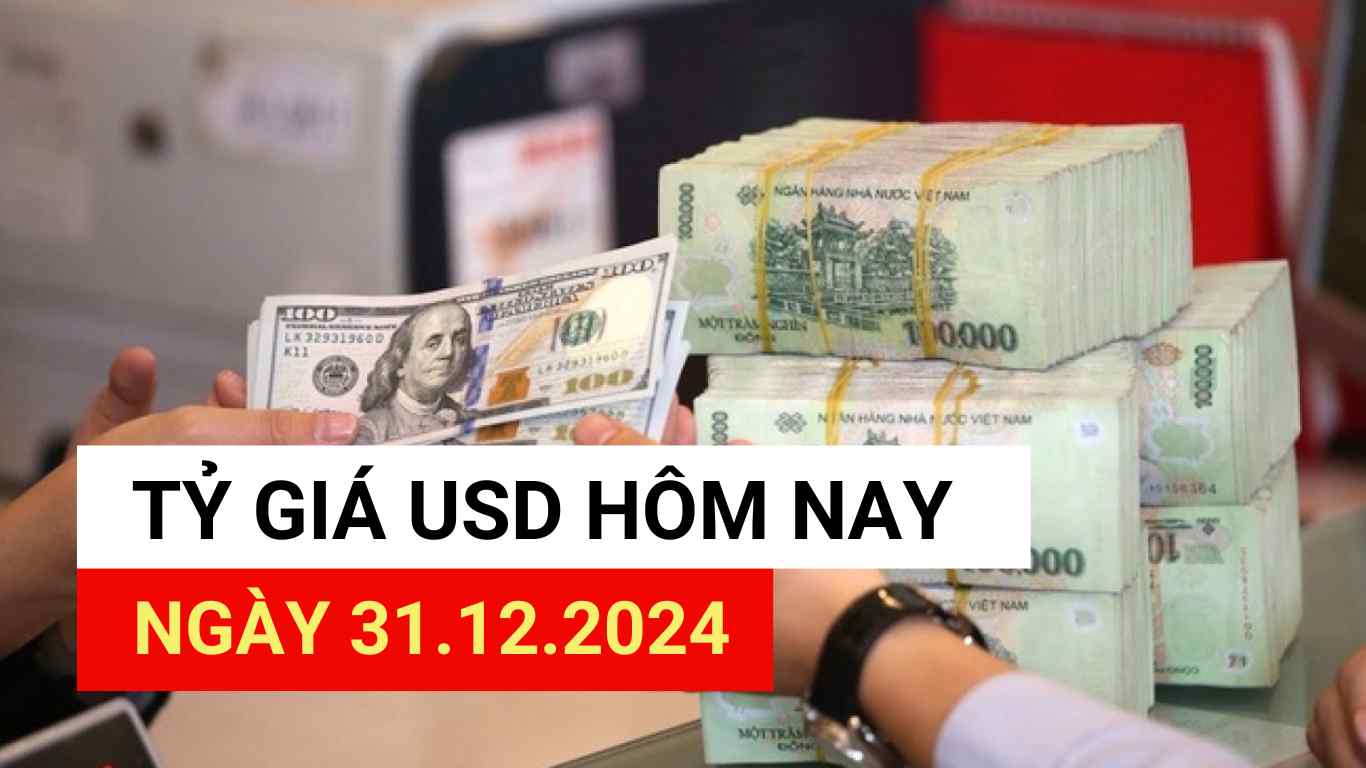 USD exchange rate today 12/31/2024.
