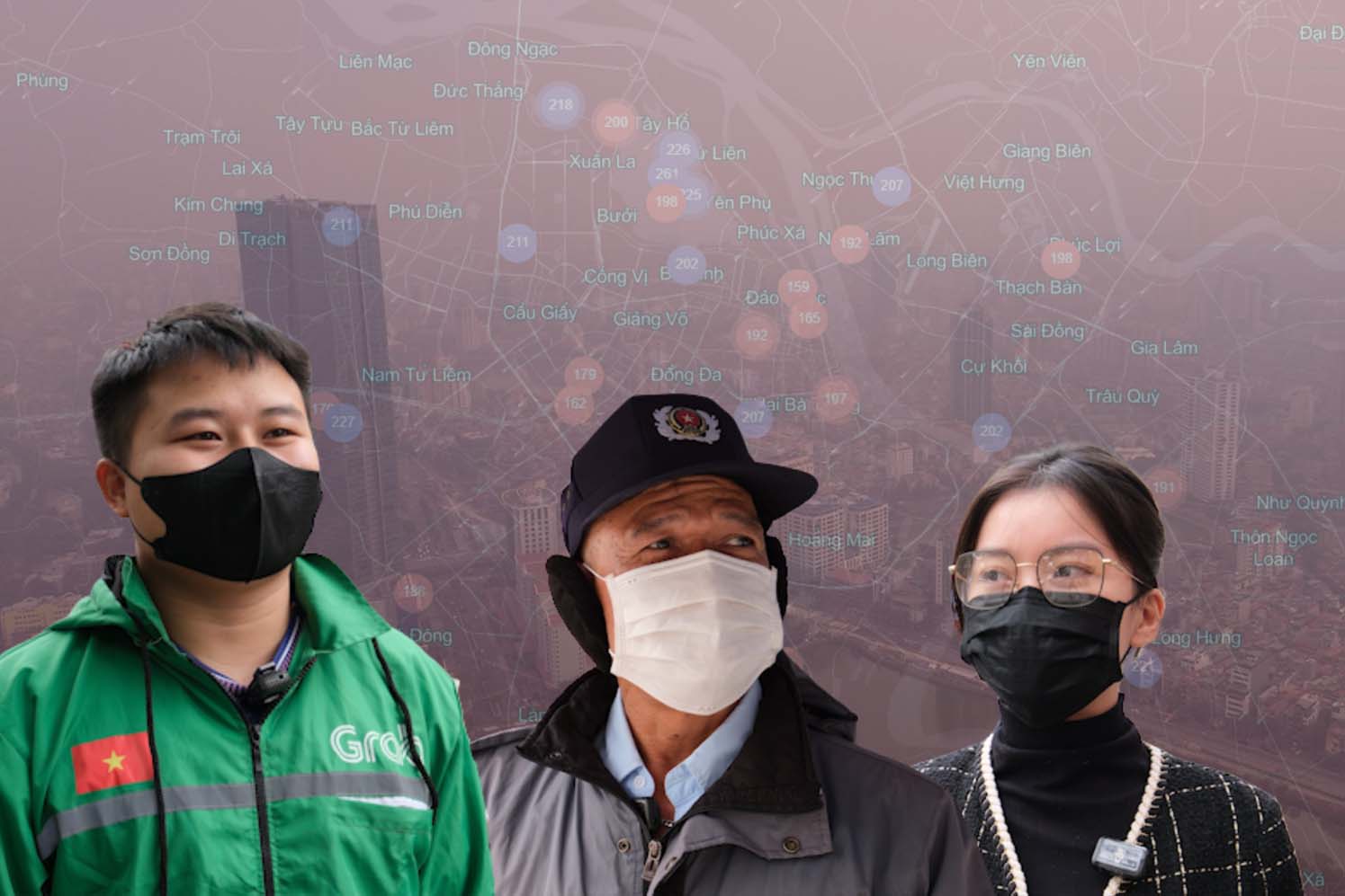 Hanoi air pollution is serious, people are fed up.