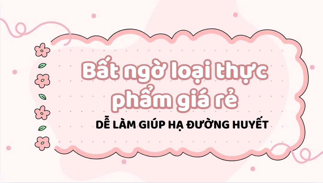 Surprisingly cheap and easy to make food that helps lower blood sugar