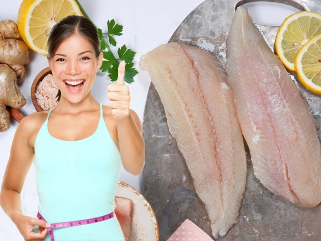Adding protein-rich fish such as salmon, tuna, mackerel or cod to your diet will not only help you lose weight but also strengthen your immune system. Graphic photo: Ha May.