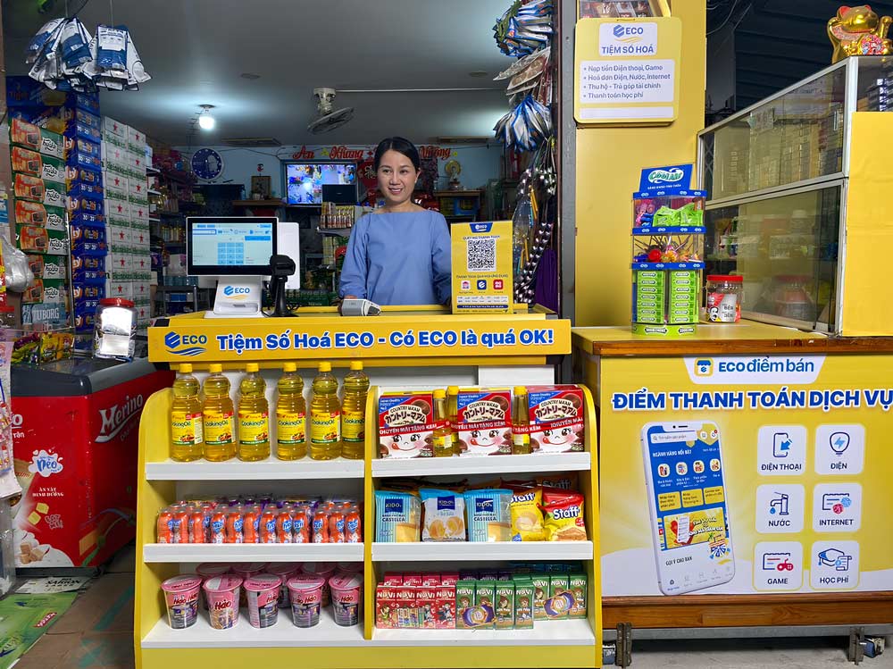 The ECO ecosystem promotes comprehensive digital transformation, both in breadth and depth, in the retail industry. Photo: Provided by DN