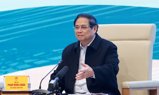 Thủ tướng Chính phủ Phạm Minh Chính nhấn mạnh chính sách tín dụng và bảo hiểm theo nguyên tắc đóng - hưởng để khuyến khích. Ảnh: VGP