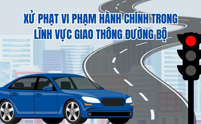 From January 1, 2025, cars running red lights will be fined up to 20 million VND. Graphics: Linh Dan