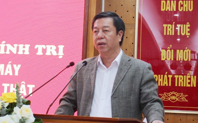Associate Professor, Dr. Vu Trong Lam - Director, Editor-in-Chief of the National Political Publishing House Truth. Photo: T.Vuong
