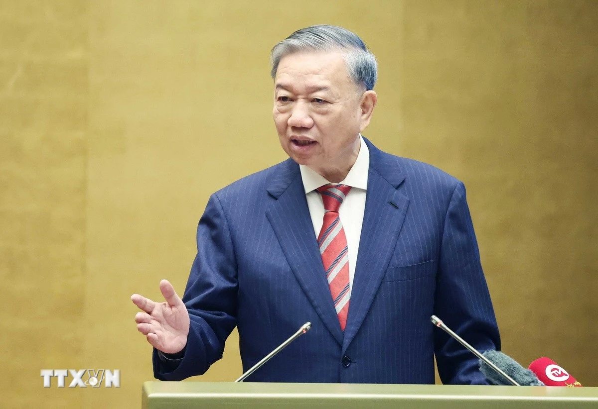 General Secretary To Lam. Photo: VNA