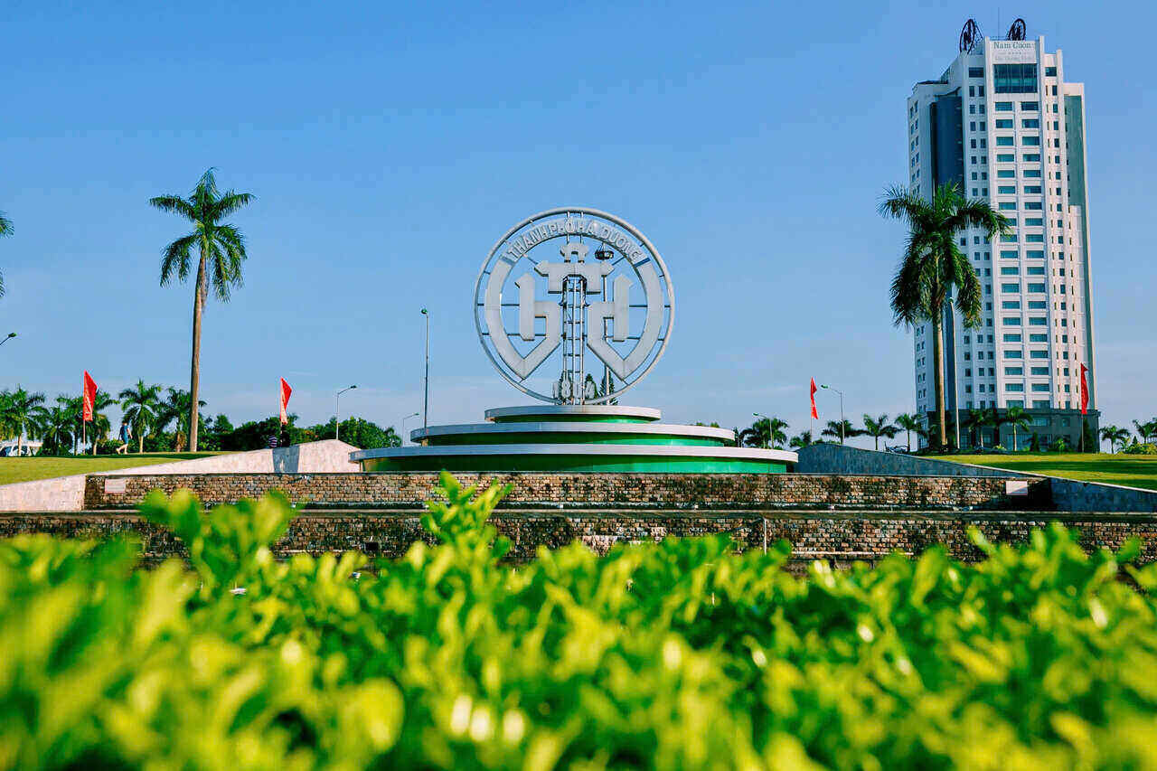 A corner of Hai Duong city. Photo: Mai Huong