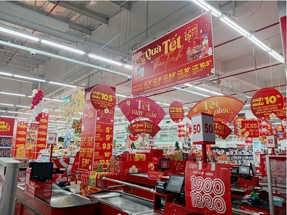 Tet is the time when shopping and spending demand increases sharply. Illustration photo: Luc Giang