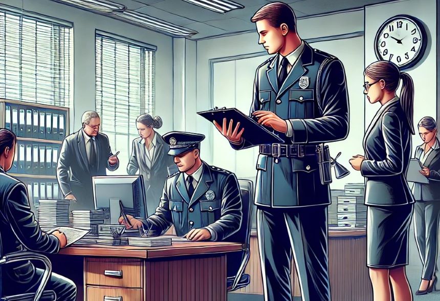 Quang Tri province changes administrative working hours and assigns competent authorities to inspect and supervise. Photo illustrated by AI