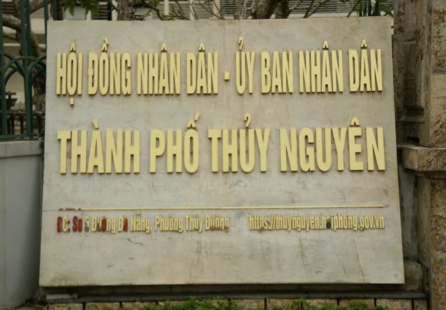 Tu ngay 1.1.2025, huyen Thuy Nguyen (thanh pho Hai Phong) chinh thuc tro thanh thanh pho Thuy Nguyen theo Nghi quyet so 1232/NQ-UBTVQH15 cua Uy ban Thuong vu Quoc hoi ve viec sap xep don vi hanh chinh cap huyen, cap xa cua thanh pho Hai Phong giai doan 2023-2025.