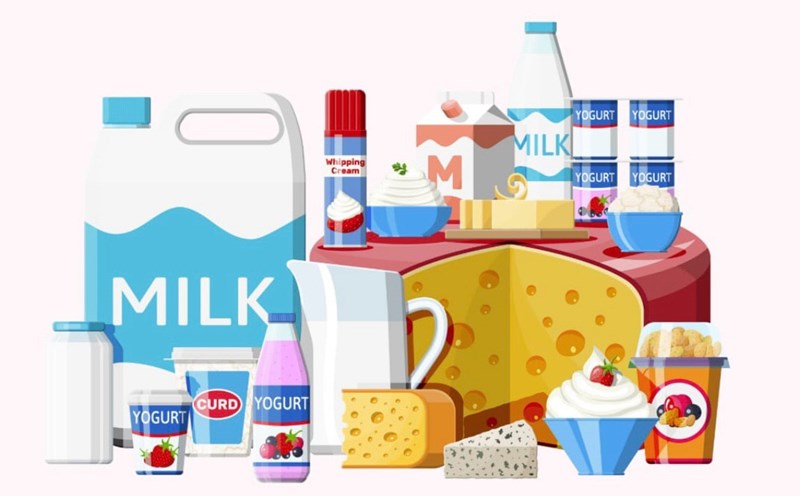 Note when whole fat milk causes increased blood sugar. Graphics: Huong Giang