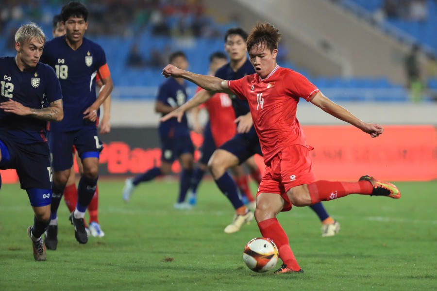 Thailand will meet Vietnam in the final of ASEAN Cup 2024. Photo: Minh Dan