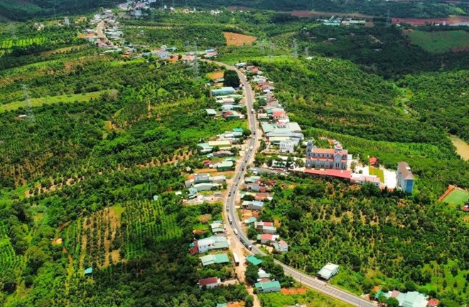 Gia Nghia - Chon Thanh Expressway will create momentum for Dak Nong to develop quickly and sustainably. Photo: Thanh Ha