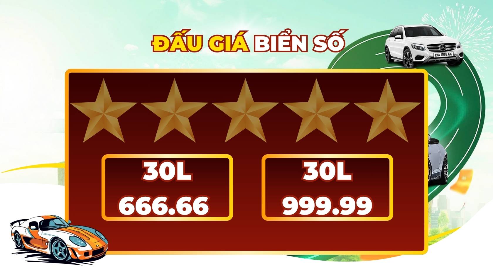 A series of billion-dollar license plates in Hanoi were all present in session 4.12