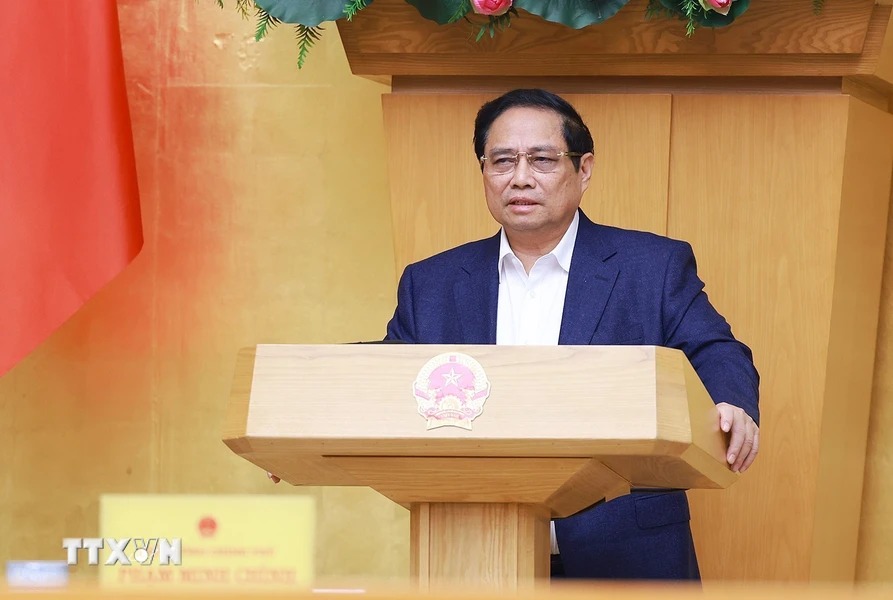 Prime Minister Pham Minh Chinh stated that mentally ill prisoners must be treated to ensure human rights. Photo: VNA
