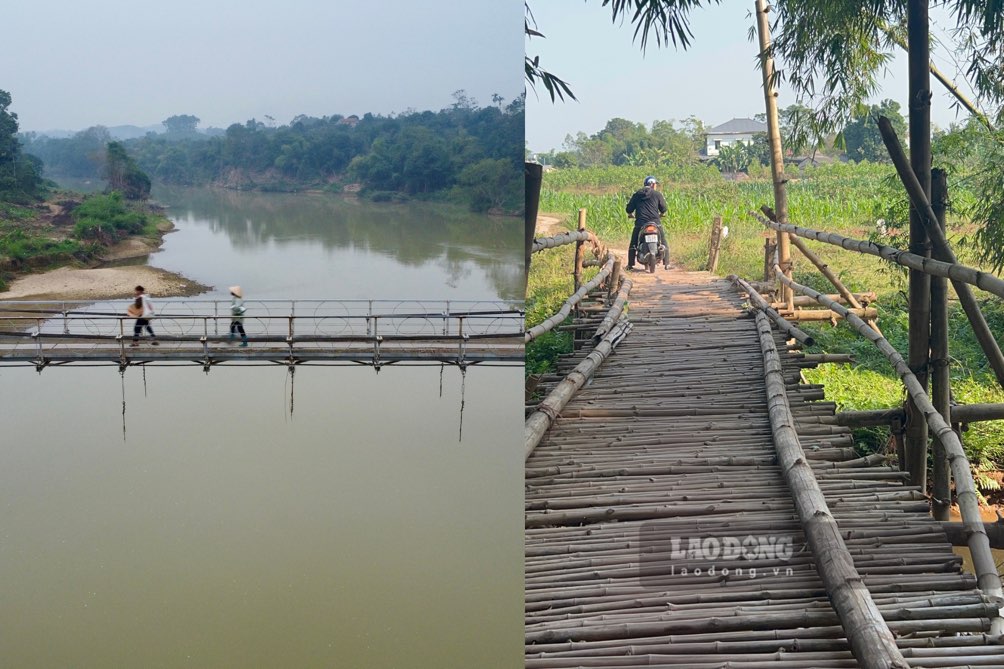 Cau giao thong bi xuong cap, khong dam bao dang duoc len phuong an xay moi, tu sua. Anh: Viet Bac.